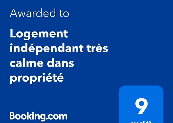Logement Independant Tres Calme Dans Propriete
